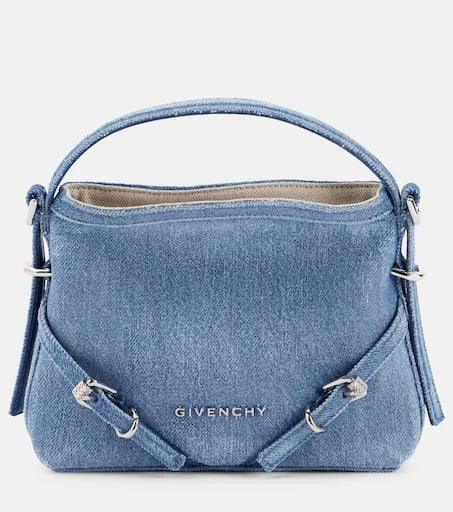 商品Givenchy|Nano Voyou denim crossbody bag,价格¥8969,第1张图片