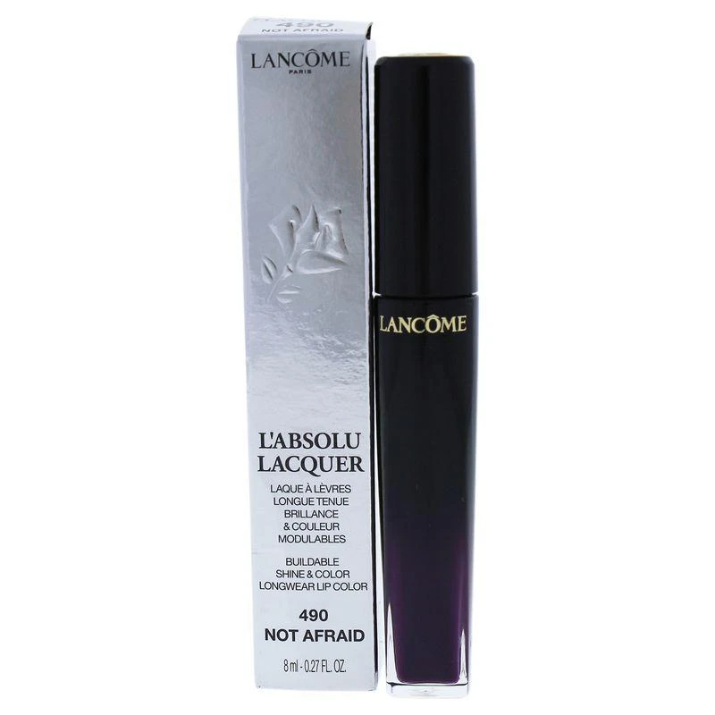 商品Lancôme|美国直邮LANCÔME 兰蔻菁纯漆光唇釉8黑管漆光#515#274#490,价格¥380,第1张图片