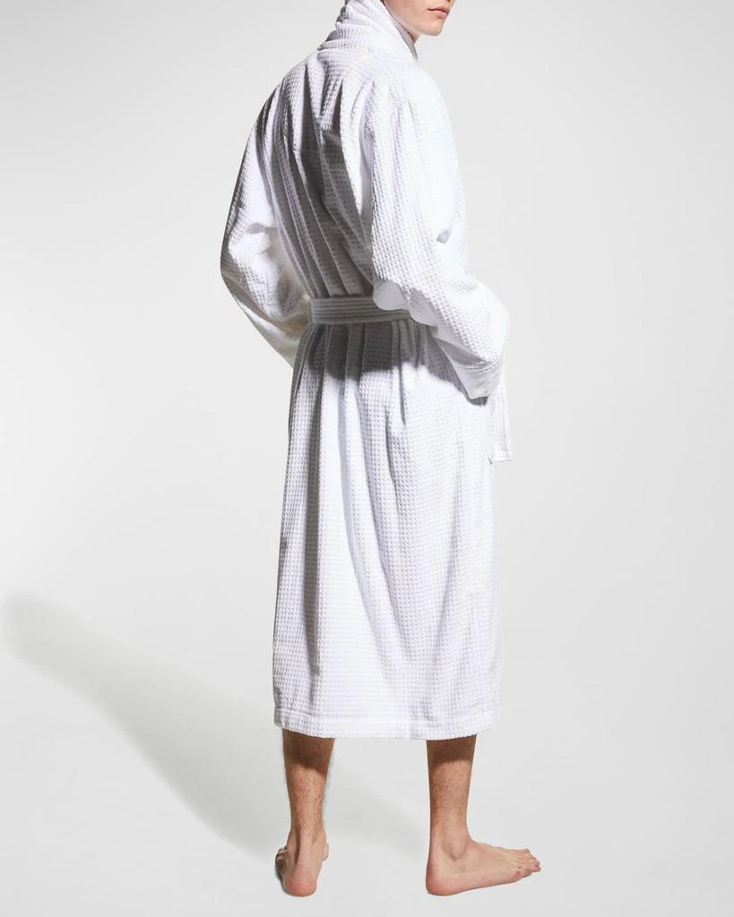 商品Majestic International|Men's Ashton Square Textured Terry Velour Robe,价格¥856,第4张图片详细描述