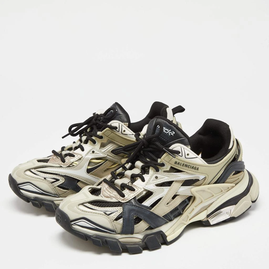商品[二手商品] Balenciaga|Balenciaga Multicolor Mesh And Leather Track 2 Sneakers Size 40,价格¥4006,第2张图片详细描述