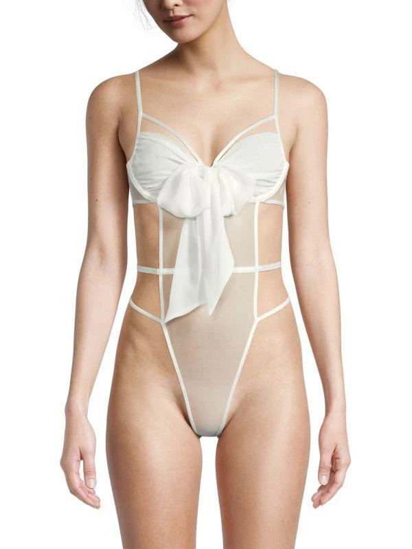 商品In Bloom|Rachel Underwire Lace Teddy,价格¥158,第1张图片