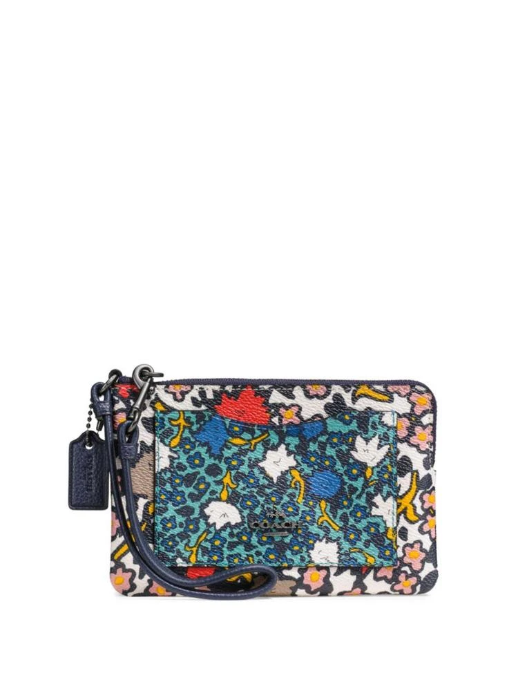 商品Coach|Mixed Yankee Floral-Print Wristlet,价格¥372,第1张图片