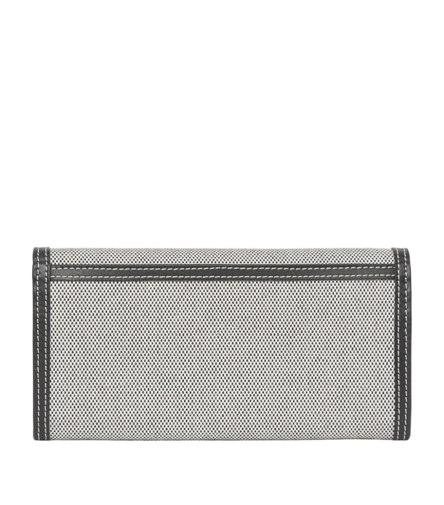 商品Burberry|Canvas Horseferry Print Continental Wallet,价格¥4339,第3张图片详细描述