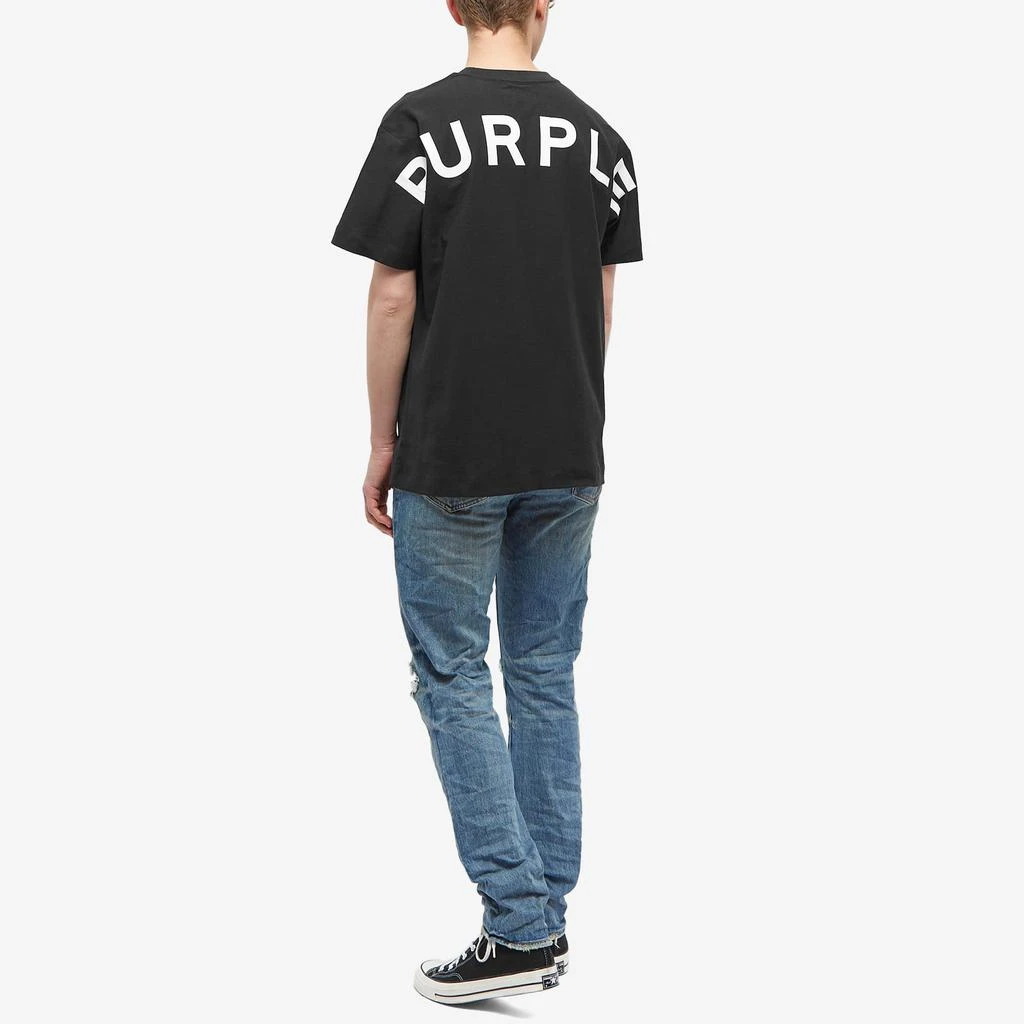 商品Purple Brand|Purple Brand Clean Jersey Logo T-Shirt,价格¥704,第4张图片详细描述