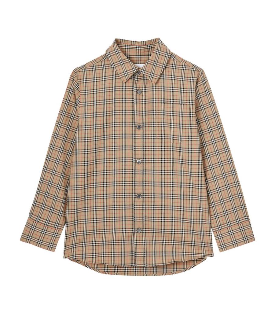 Small-Scale Check Shirt (3-14 Years)商品第1张图片规格展示