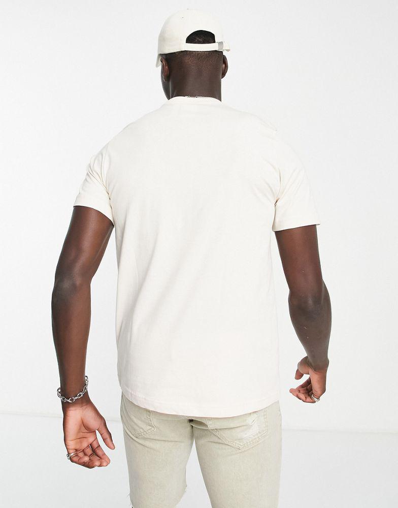 adidas Originals Trefoil Essentials logo t-shirt in off white商品第2张图片规格展示