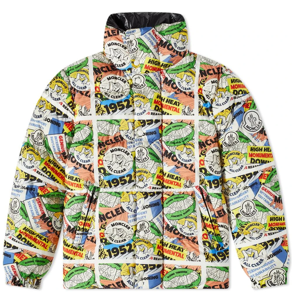 商品Moncler|Moncler Genius Karo Akpokiere Reversible Printed Down Jacket,价格¥25684,第1张图片