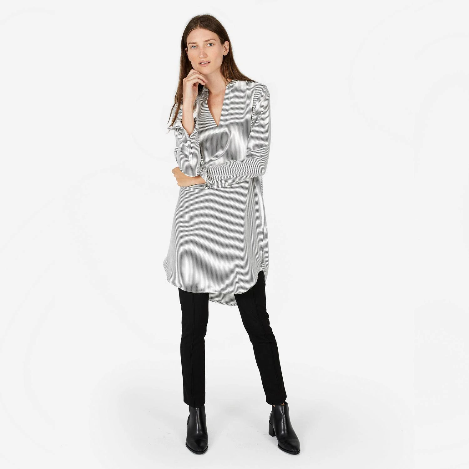 商品Everlane|丝绸开领衬衫,价格¥479,第3张图片详细描述