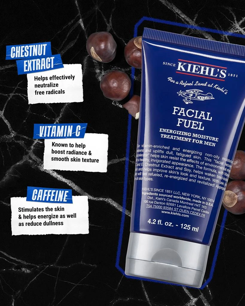 商品Kiehl's|Facial Fuel Daily Energizing Moisture Treatment For Men,价格¥256,第3张图片详细描述