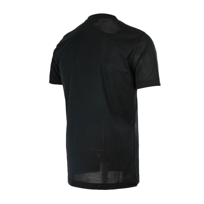 Giorgio Armani 乔治·阿玛尼 新款男士印花深蓝色圆领短袖T恤 3YST67-JHDZ-0924商品第3张图片规格展示