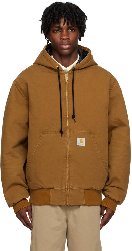 商品Carhartt WIP|Brown OG Active Jacket,价格¥2852,第1张图片