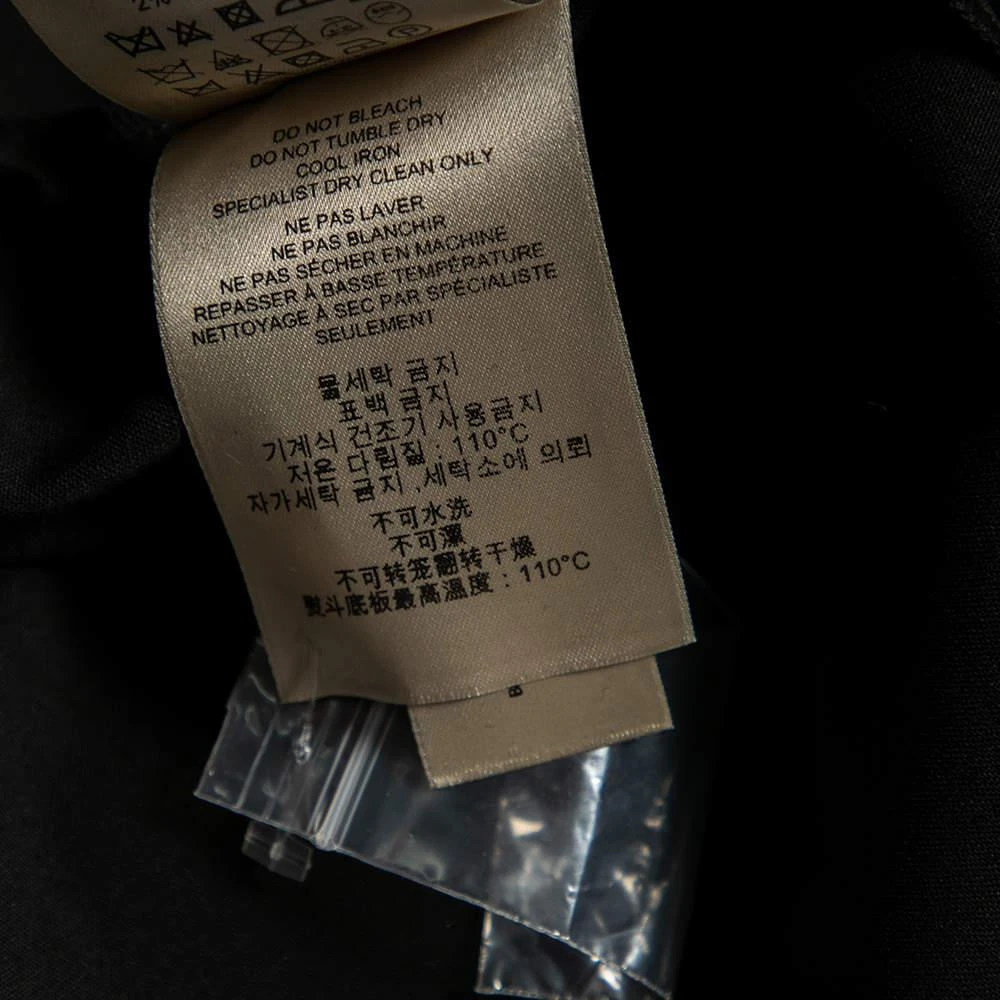 Burberry Black Wool Regular Fit Pants S 商品