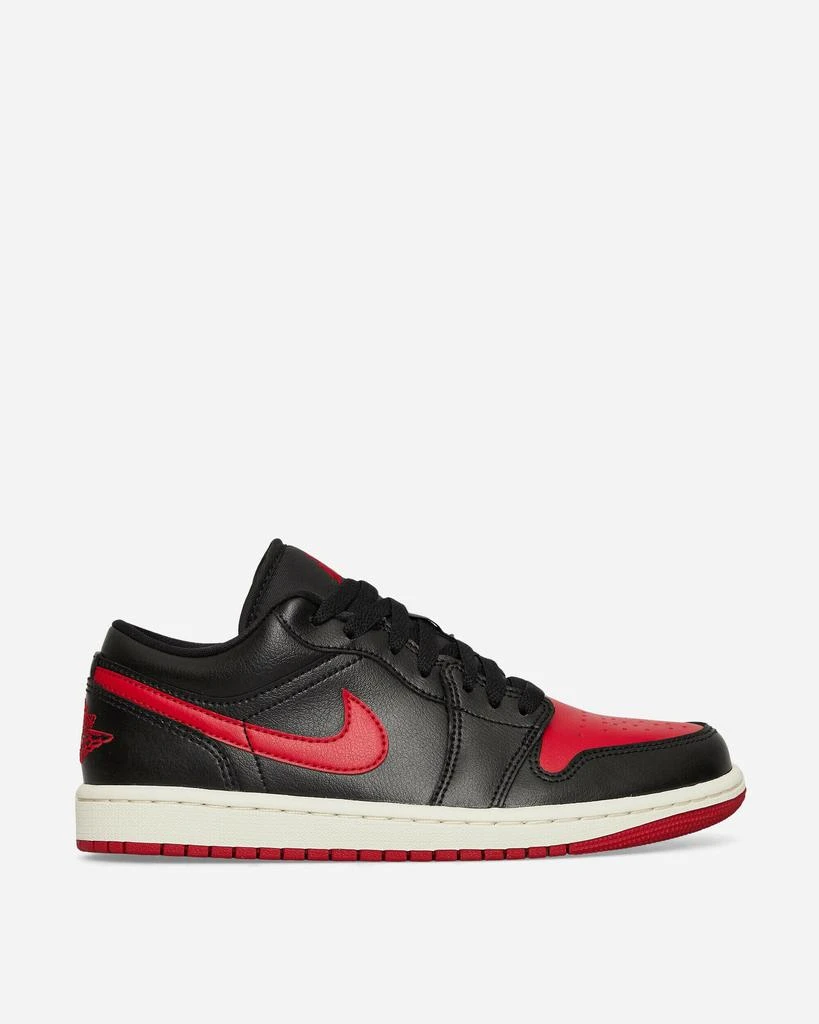 商品Jordan|WMNS Air Jordan 1 Low Sneakers Black / Gym Red,价格¥538,第2张图片详细描述