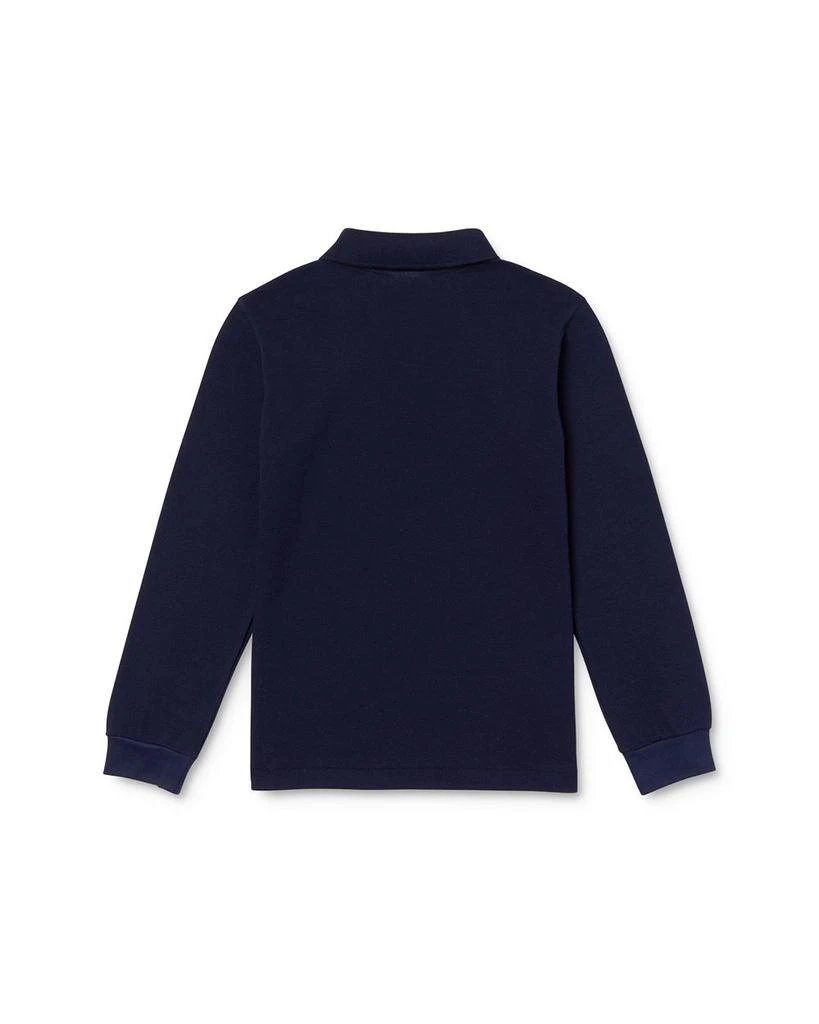 Boys' Classic Piqué Long-Sleeve Polo - Little Kid, Big Kid 商品