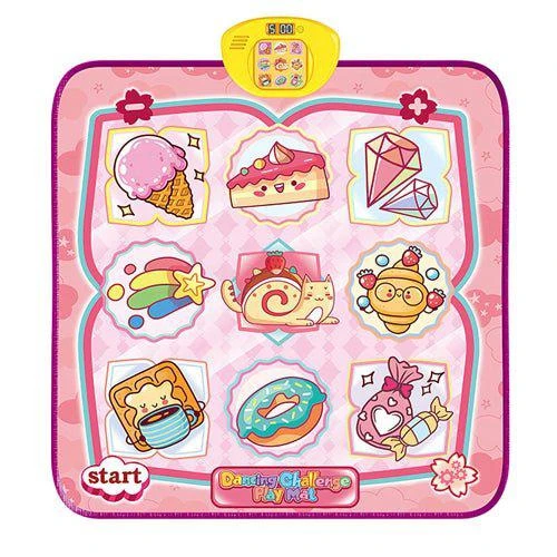 商品Fresh Fab Finds|Cake Dance Mat For Kids Electronic Music Dance Pad With 6 Modes Built-In Music Adjustable Volume Optimal Gift For Boys Girls Aged 3+ Years Old Cake,价格¥483,第1张图片