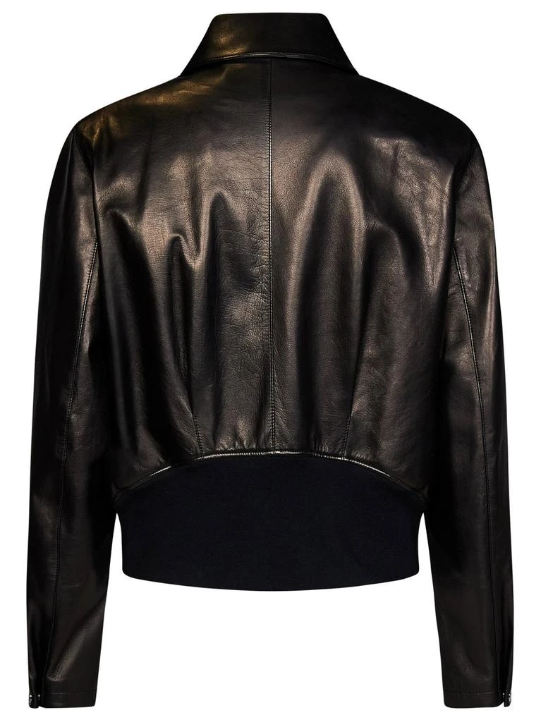 商品Alexander McQueen|Alexander McQueen Long-Sleeved Zipped Jacket,价格¥22491,第2张图片详细描述