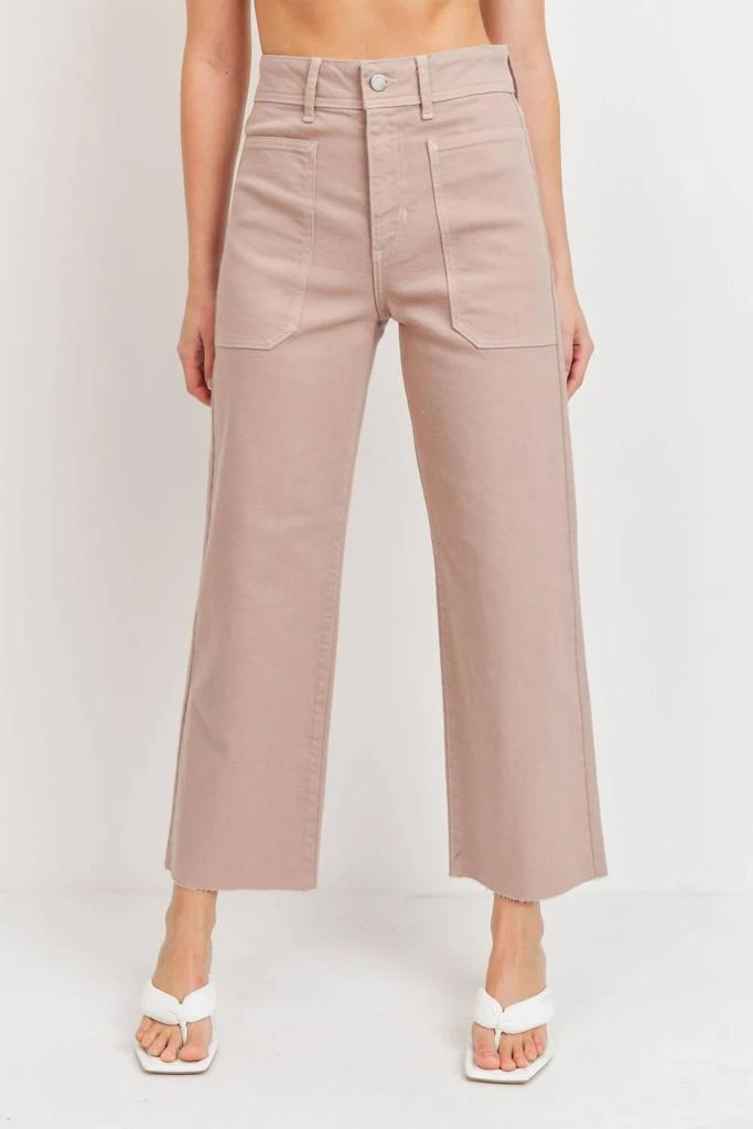商品JUST BLACK DENIM|Just Black Denim - The Nautical Wide Leg Jeans,价格¥460,第1张图片