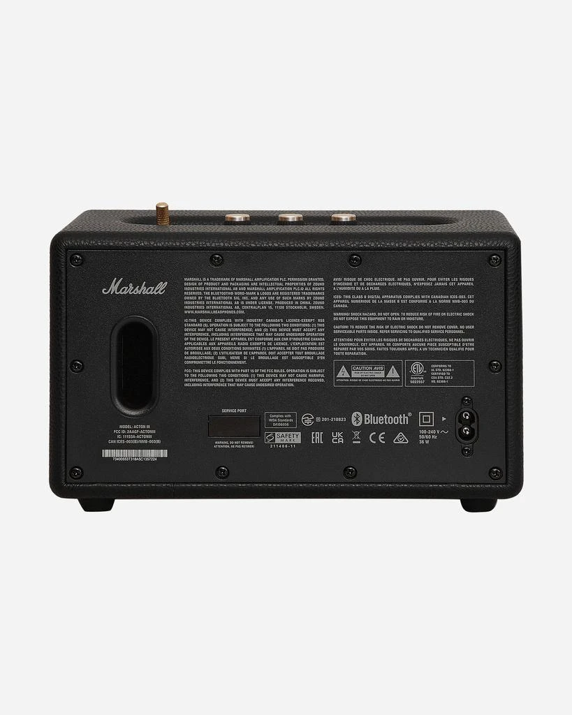 商品Marshall|Acton III Speaker Black,价格¥2122,第4张图片详细描述