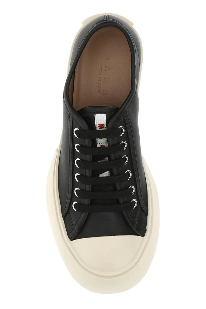商品Marni|Black leather sneakers,价格¥4798,第3张图片详细描述