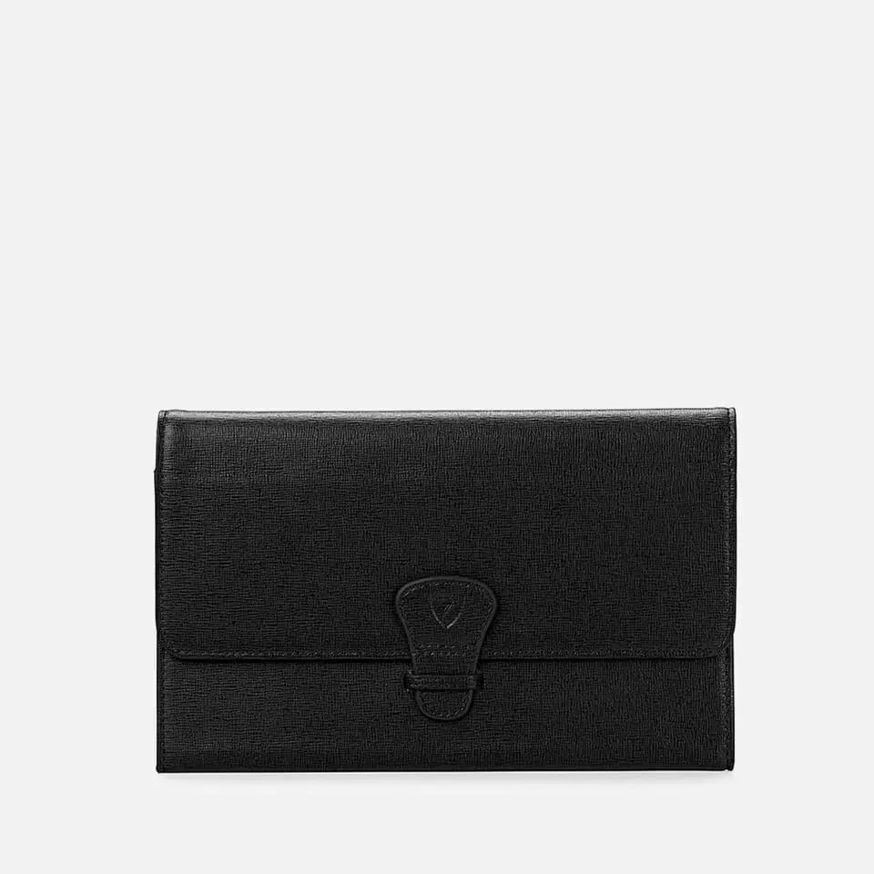 商品Aspinal of London|Aspinal of London Travel Wallet - Classic - Black,价格¥277,第1张图片