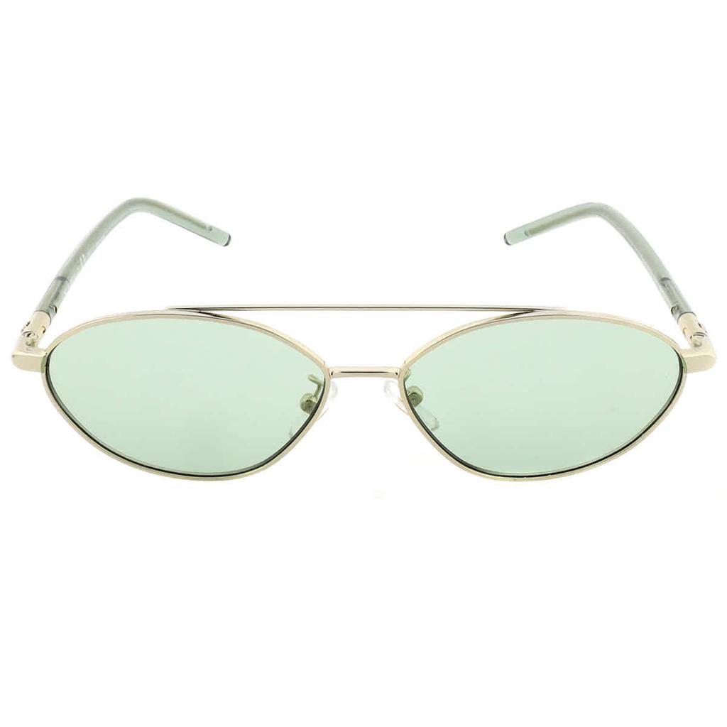 Tory Burch Solid Mint Green Oval Ladies Sunglasses TY6088 33136V 56商品第2张图片规格展示