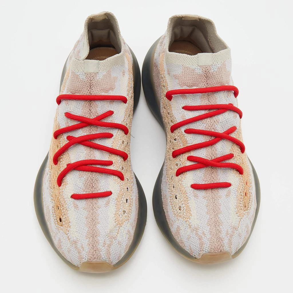 商品[二手商品] YEEZY|Yeezy x Adidas Multicolor Knit Fabric Boost 380 Pepper Sneakers Size 42 2/3,价格¥1586,第3张图片详细描述