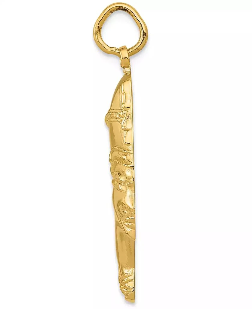 商品Macy's|Nefertiti Charm Pendant in 14k Yellow Gold,价格¥2394,第2张图片详细描述