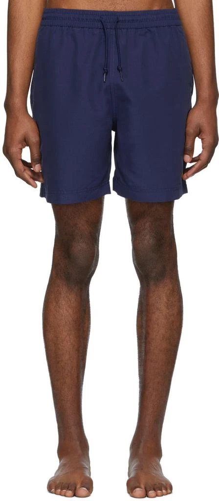 商品Carhartt WIP|Blue Chase Swim Shorts,价格¥511,第1张图片