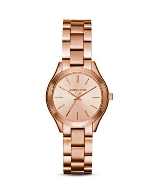 商品Michael Kors|Mini Slim Runway Watch, 33mm,价格¥1020,第1张图片详细描述