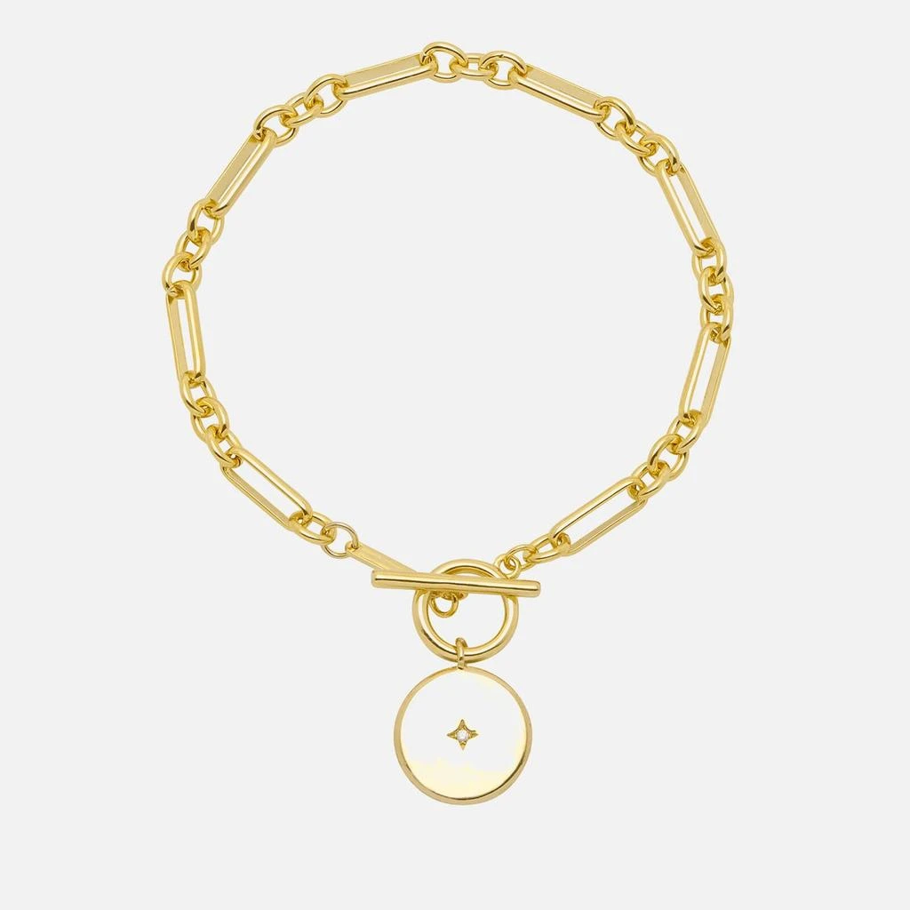 商品ESTELLA BARTLETT|Estella Bartlett T-Bar Chain Star Coin Gold-Plated Bracelet,价格¥216,第1张图片