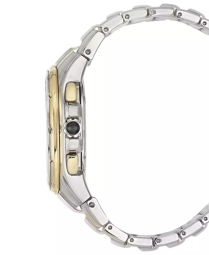 商品Seiko|Men's Solar Chronograph Coutura Two-Tone Stainless Steel Bracelet Watch 44mm SSC376,价格¥3675,第4张图片详细描述