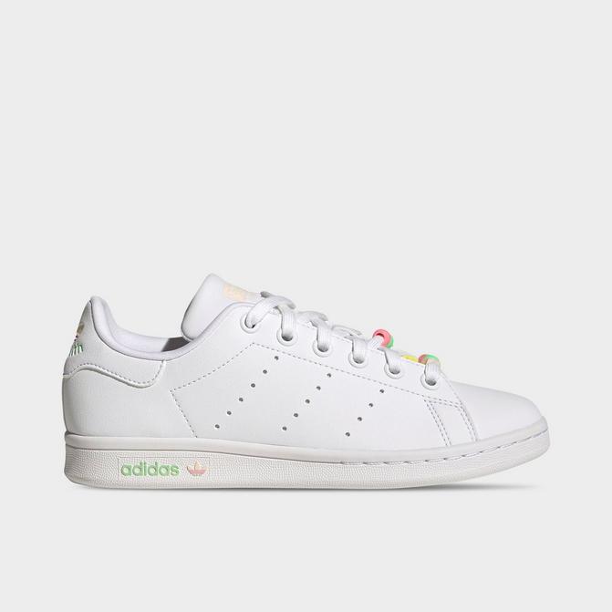 Girls' Big Kids' adidas Originals Stan Smith Beaded Casual Shoes商品第1张图片规格展示