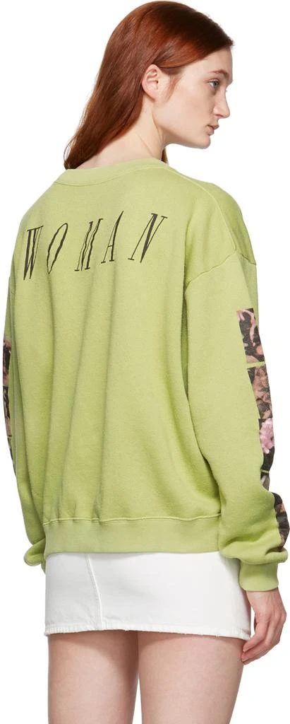 商品Off-White|Green Flowers Pola Sweatshirt,价格¥1829,第3张图片详细描述