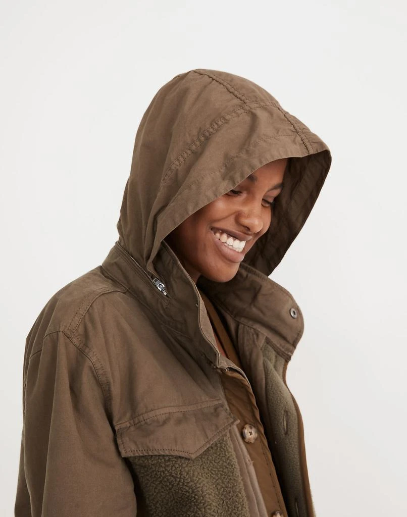 商品Madewell|Madewell x Rentrayage Upcycled Field Jacket,价格¥1944,第4张图片详细描述