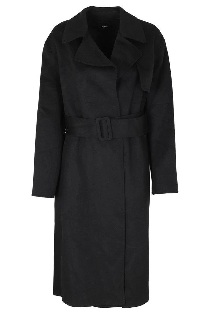 商品Theory|Theory Belted-Waist Mid-Length Coat,价格¥4190,第1张图片