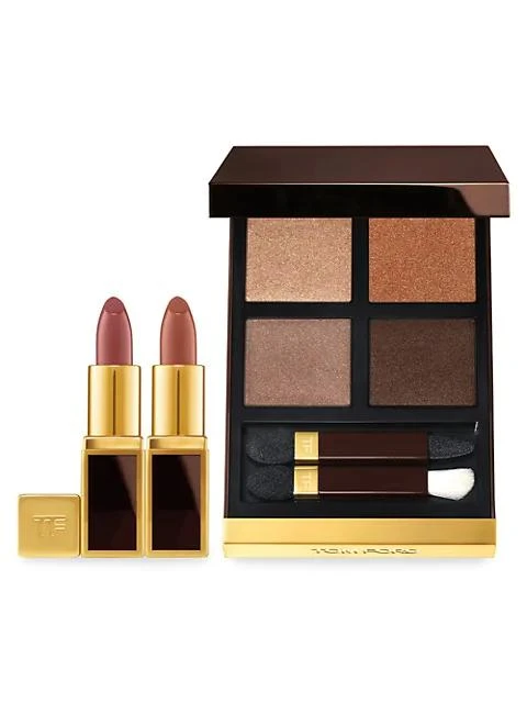 商品Tom Ford|3-Piece Eyeshadow Palette & Mini Lip Color Set,价格¥713,第2张图片详细描述