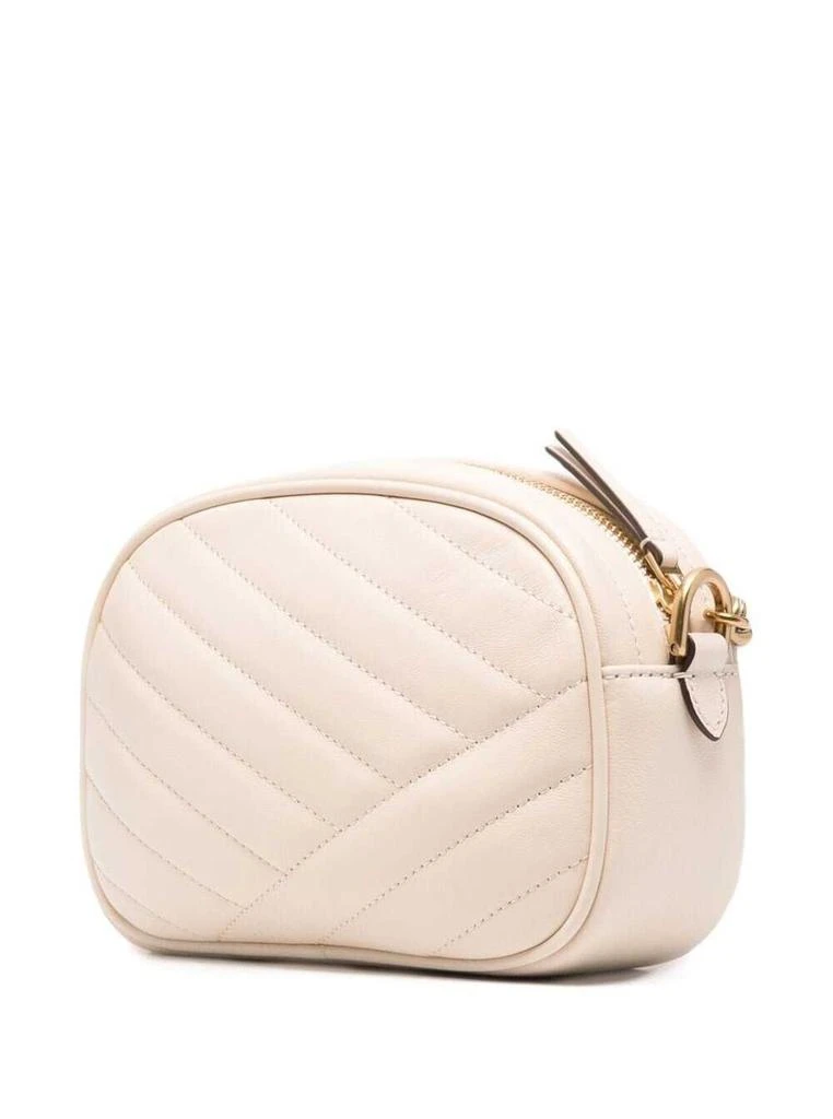 商品Tory Burch|Kira Chevron Small Ivory colored Leather Crossbody Bag Tory Burch Woman,价格¥2776,第2张图片详细描述