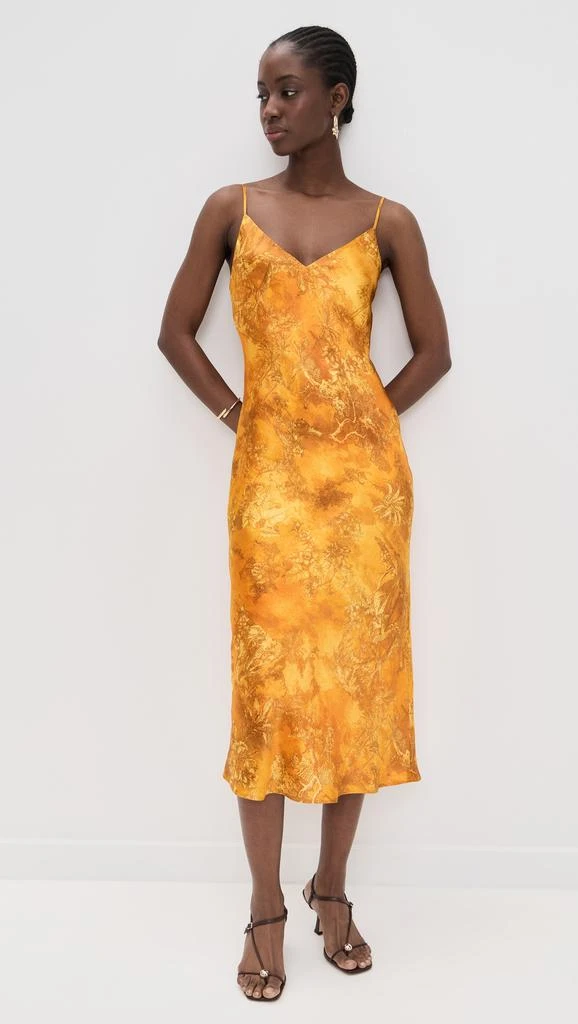 商品LAGENCE|Seridie Midi Slip Dress,价格¥4494,第1张图片