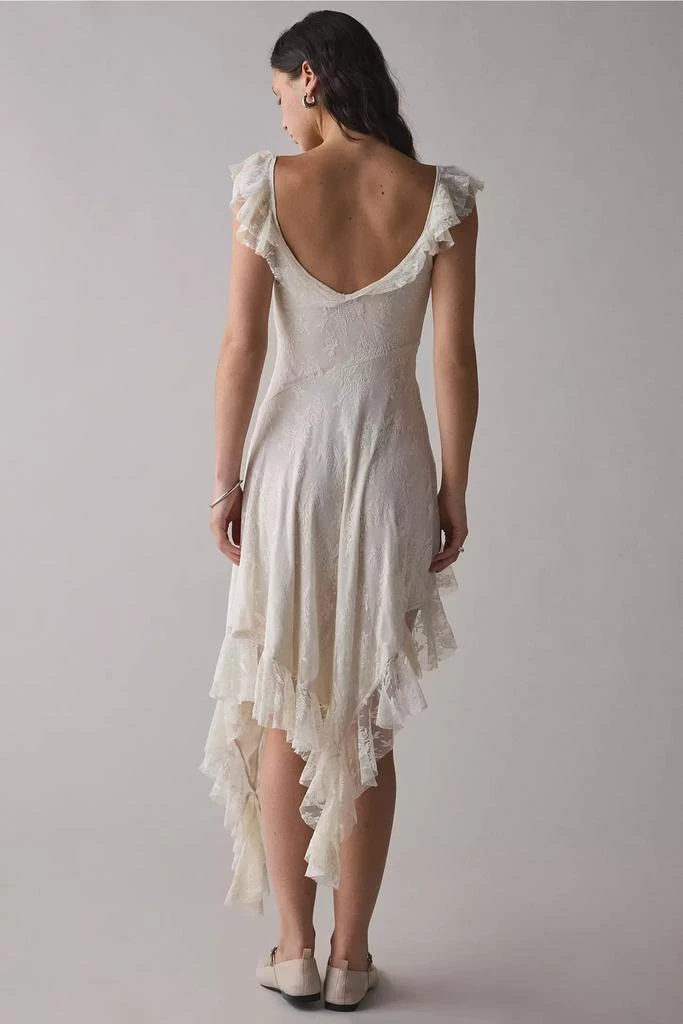 商品Urban Outfitters|UO Hyacinth Lace Spliced Midi Dress,价格¥778,第2张图片详细描述