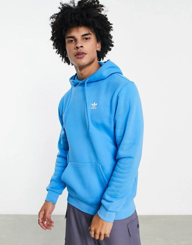 商品Adidas|adidas Originals adicolour trefoil hoodie in pulse blue,价格¥466,第1张图片