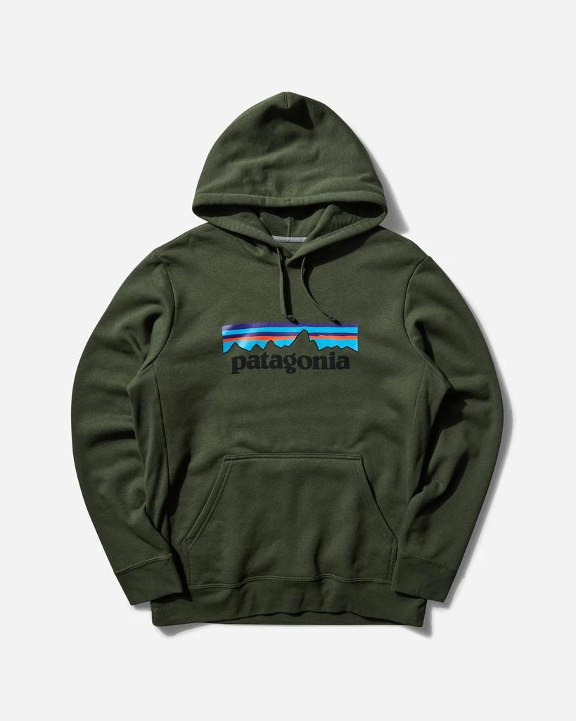 商品Patagonia|Men's P-6 Logo Uprisal Hooded Sweatshirt Torrey Pine Green,价格¥433,第1张图片