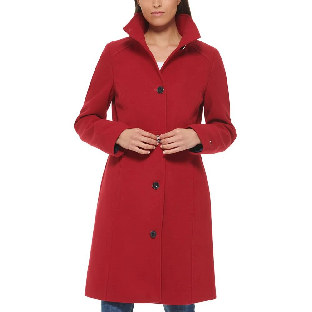 商品Tommy Hilfiger|Women's Stand-Collar Coat, Created for Macy's,价格¥1280,第1张图片