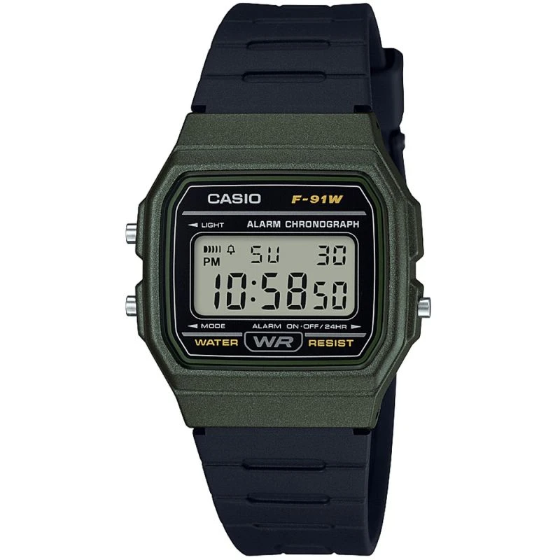商品Casio|Unisex Casio Classic Watch F-91WM-3AEF 卡西欧手表,价格¥222,第1张图片