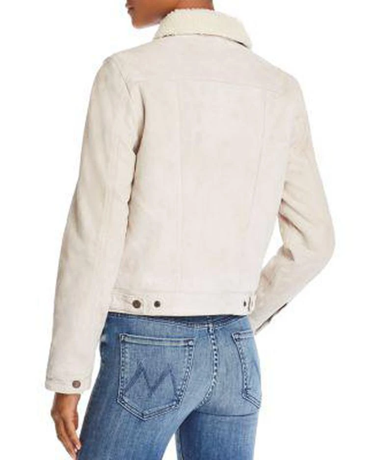 商品Levi's|Suede Trucker Jacket 女士夹克,价格¥664,第3张图片详细描述