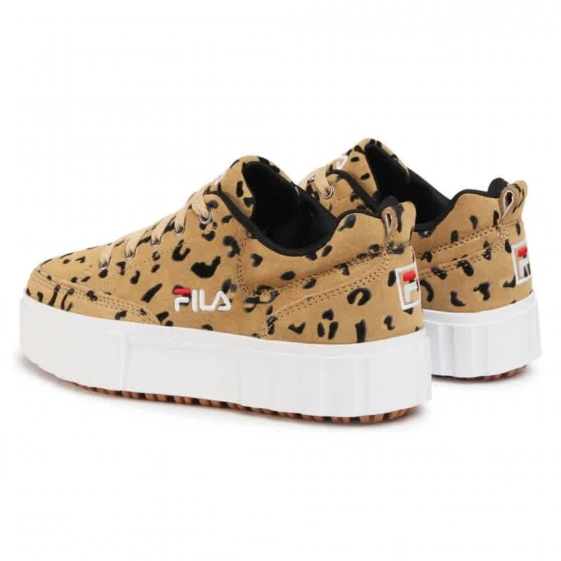 商品Fila|Fila Ladies Irish Cream Sandblast Low Top Sneakers, Brand Size 8,价格¥281,第3张图片详细描述