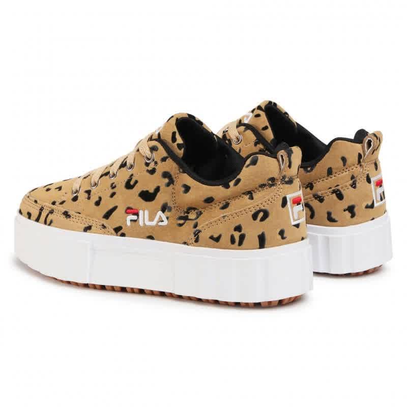 商品Fila|Fila Ladies Irish Cream Sandblast Low Top Sneakers, Brand Size 8,价格¥285,第5张图片详细描述