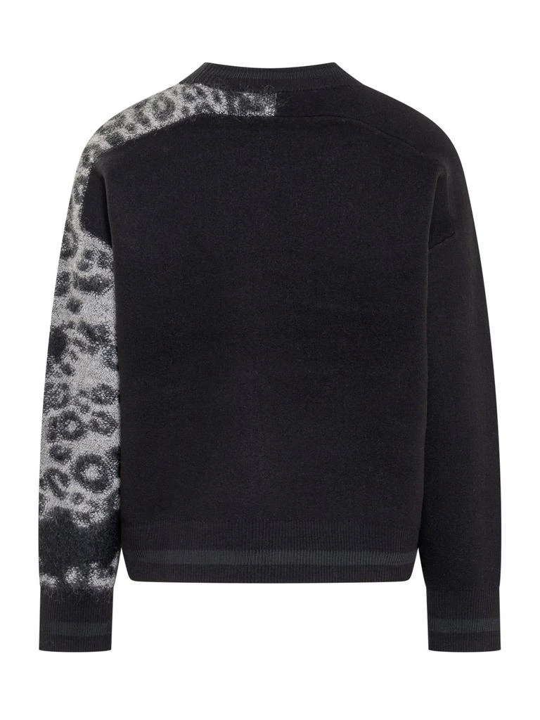 商品Y-3|Y-3 Leopard Print Knitted Jumper,价格¥7517,第2张图片详细描述