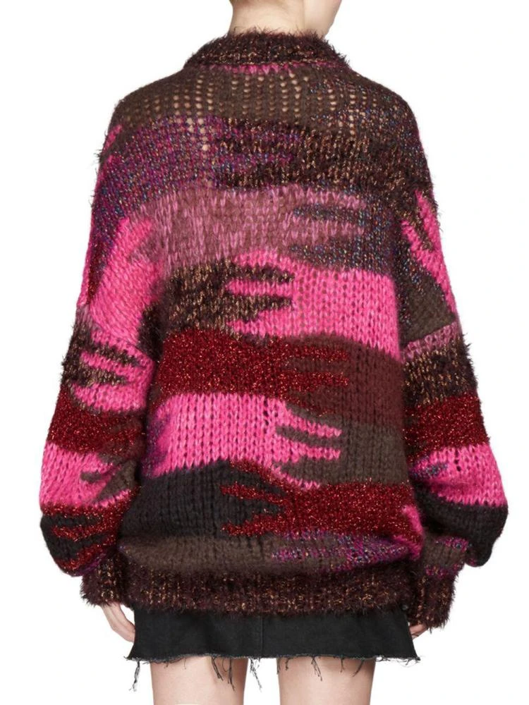 商品Yves Saint Laurent|Saint Laurent - Oversized Camouflage Sweater,价格¥4452,第2张图片详细描述