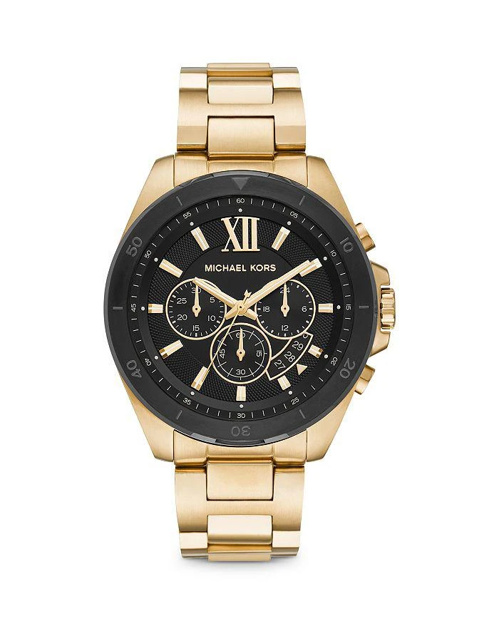 商品Michael Kors|Brecken Chronograph, 45mm,价格¥2208,第1张图片