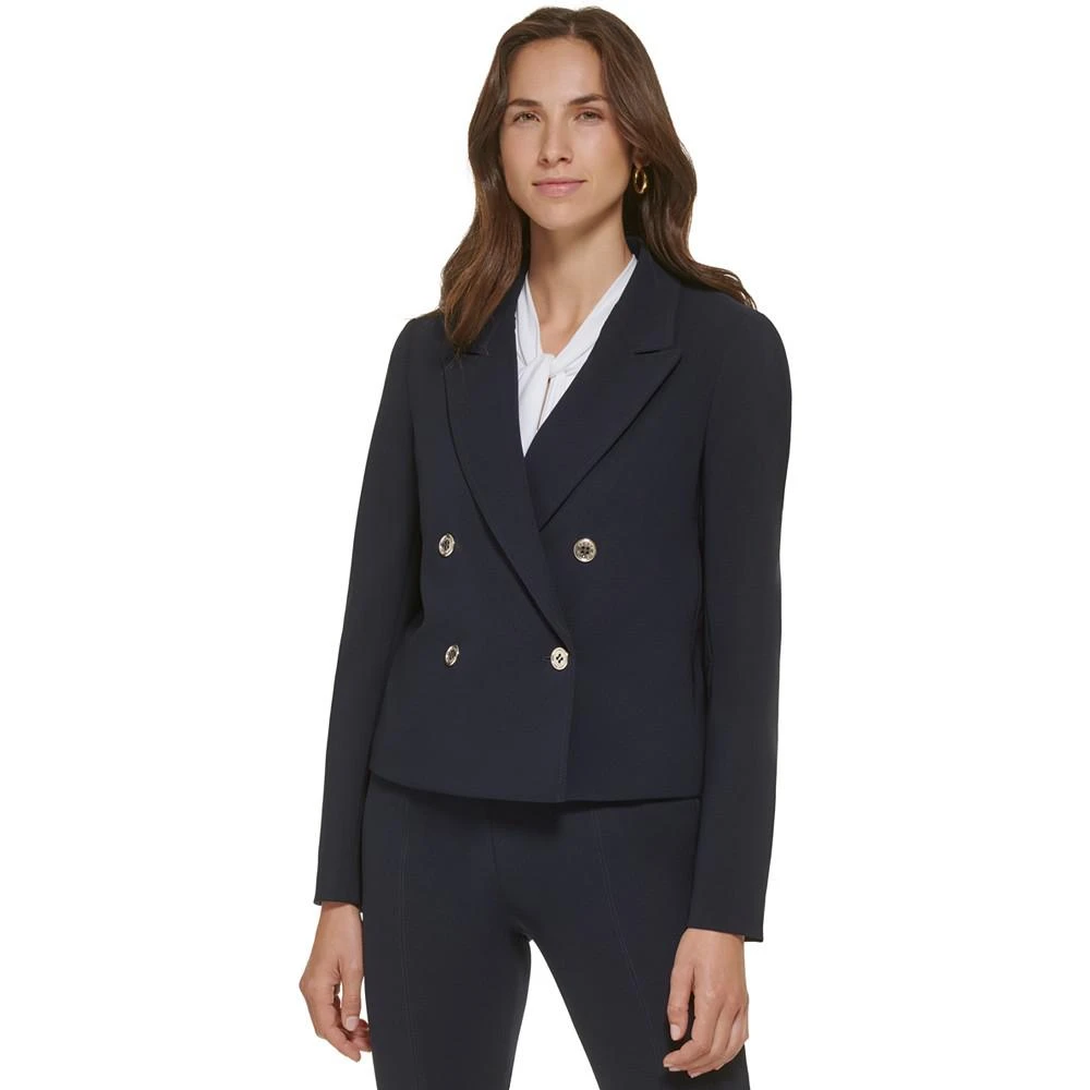 商品Tommy Hilfiger|Women's Faux-Double-Breasted  Blazer,价格¥421,第1张图片